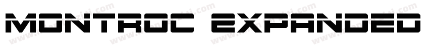 Montroc Expanded Ita字体转换